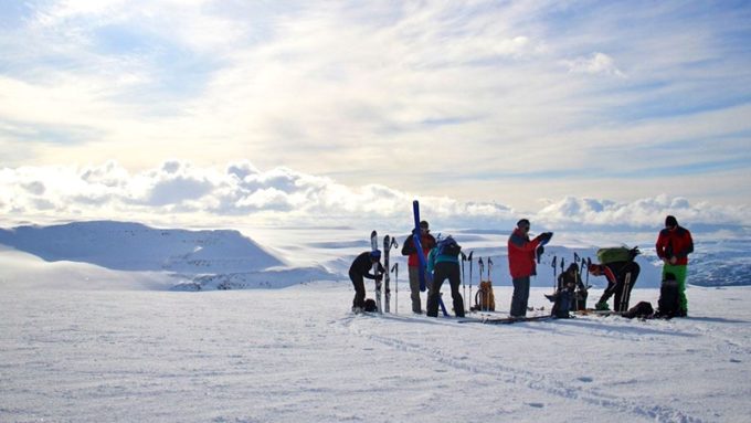 esqui en islandia